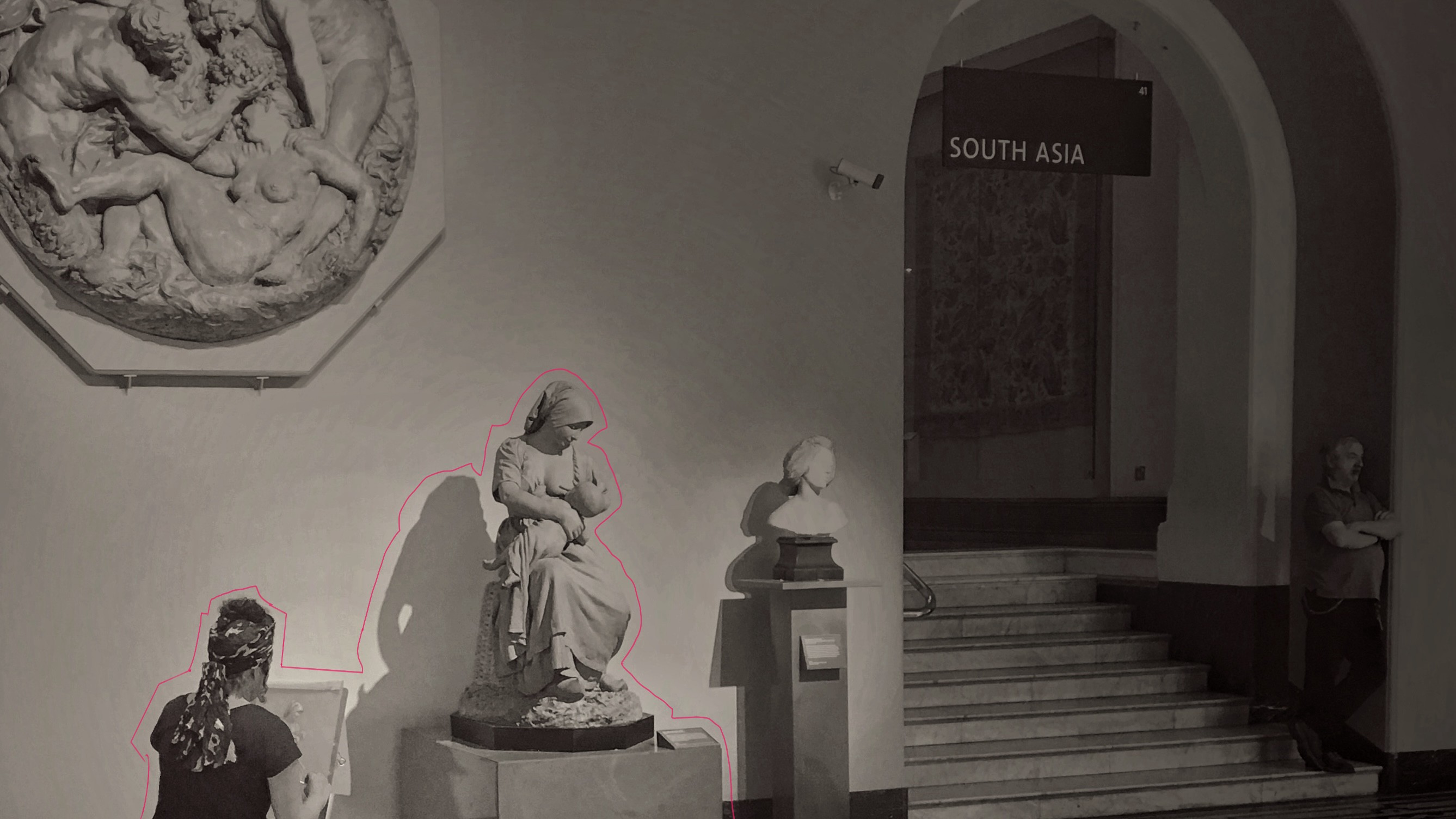 Drawing at the VandA